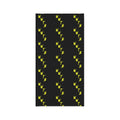 Lightweight Neck Gaiter — Black & Yellow Repeating "WWTB" Logo