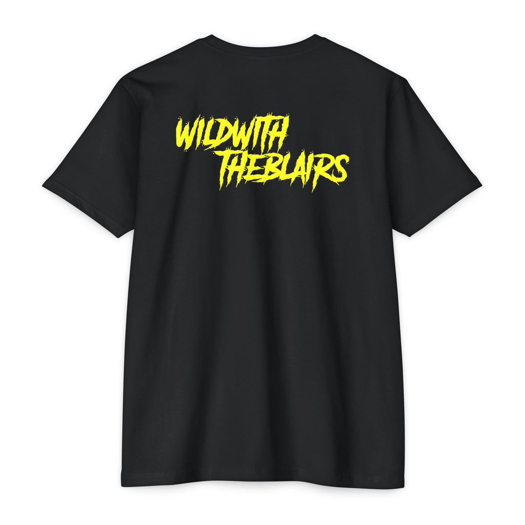 Wild With The Blairs T-Shirt — Yellow Script Logo Tee