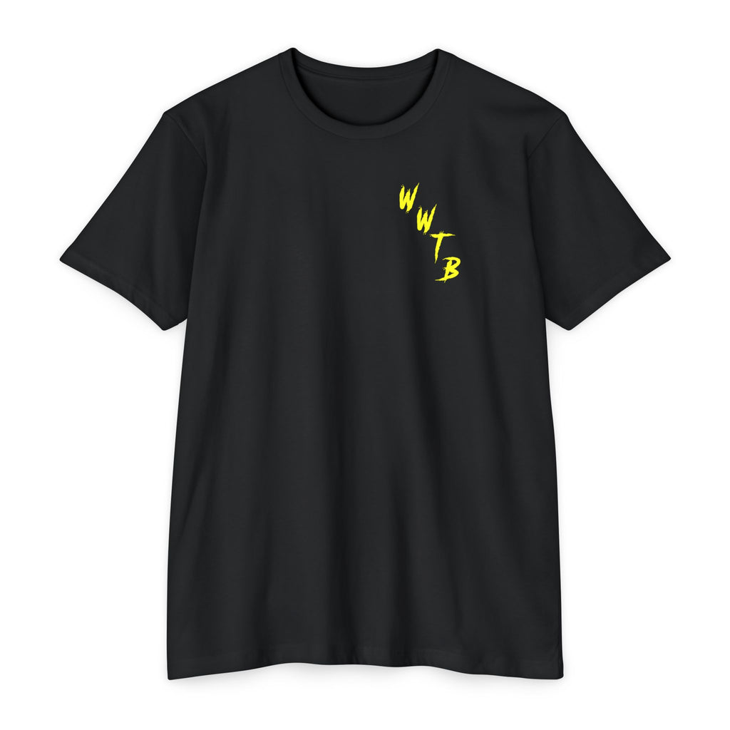 Wild With The Blairs T-Shirt — Yellow Script Logo Tee