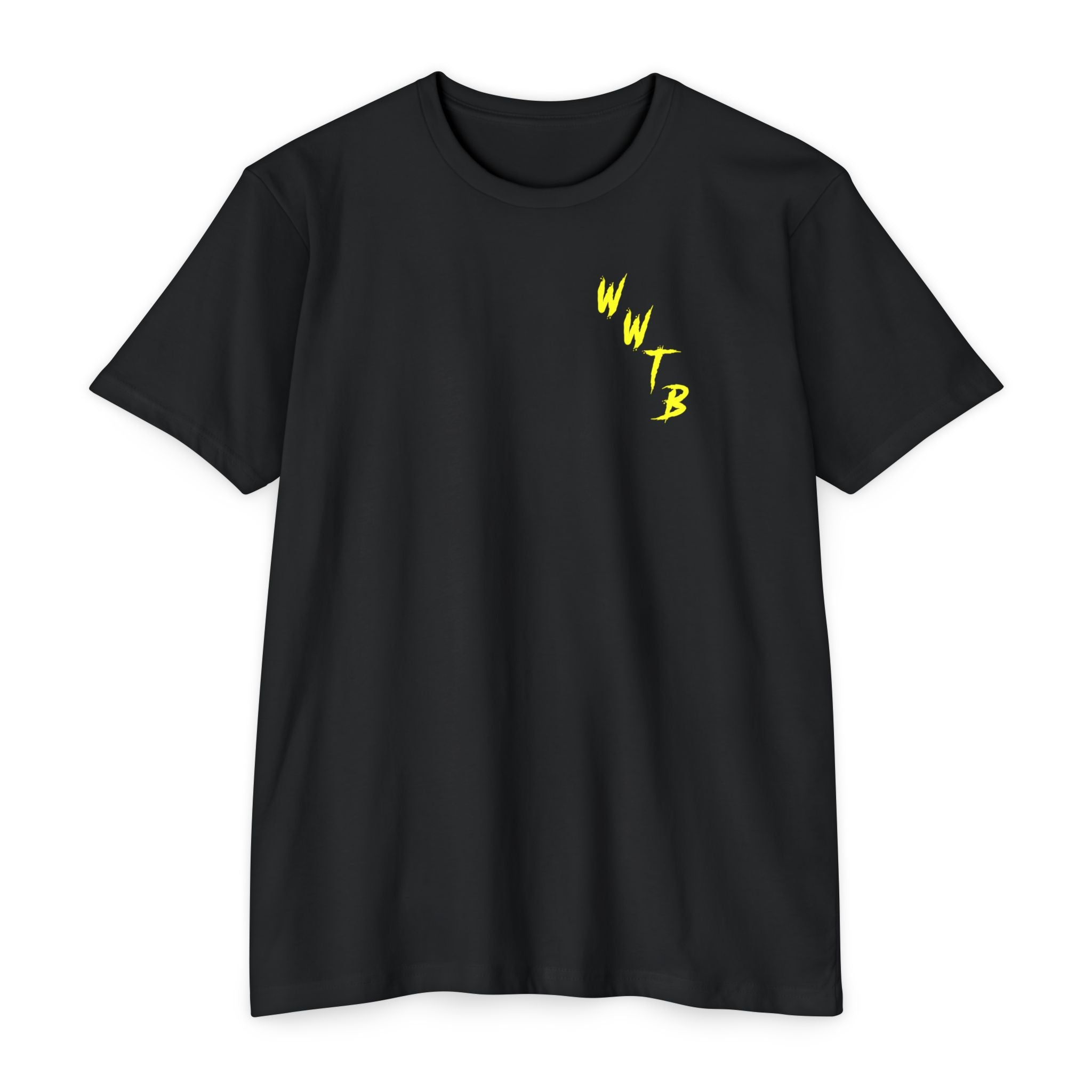 Wild With The Blairs T-Shirt — Yellow Script Logo Tee