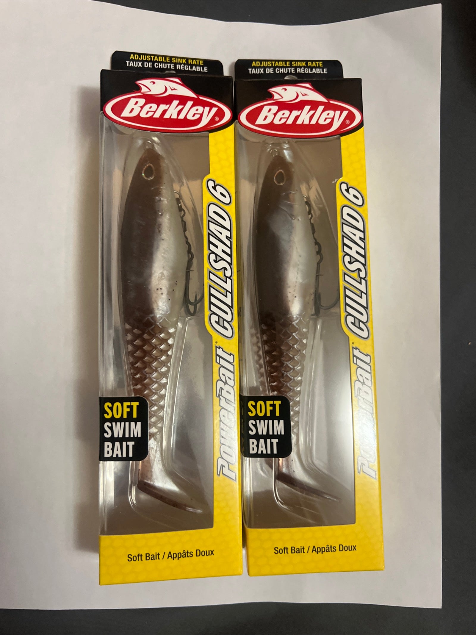 Berkley Powerbait Cullshad 6” Lot of 2