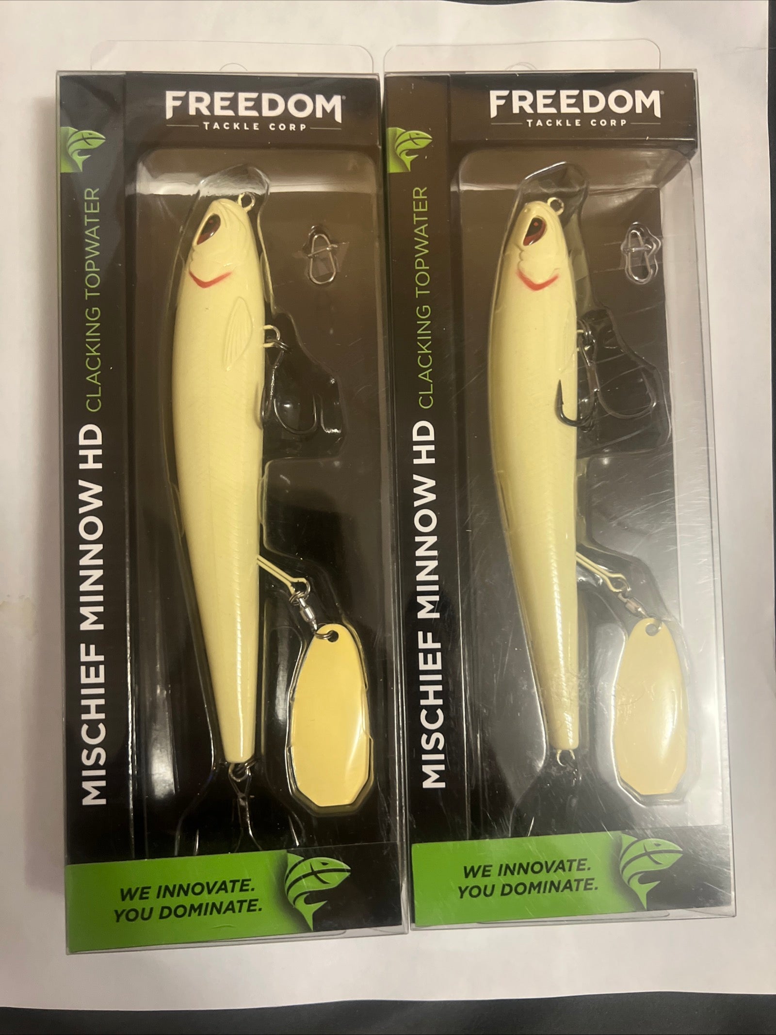 Freedom Tackle Mischief Minnow HD Lot of 2